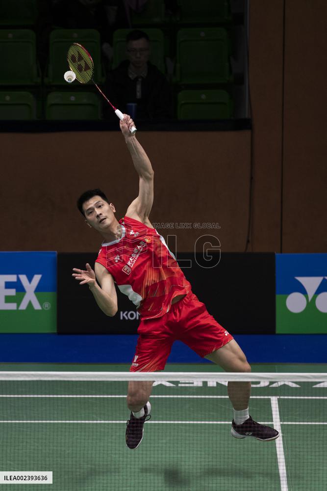 (SP)GERMANY-MUELHEIM-BADMINTON-GERMAN OPEN 2024-MEN'S SINGLES