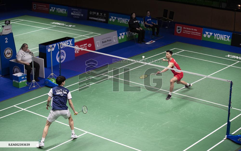 (SP)GERMANY-MUELHEIM-BADMINTON-GERMAN OPEN 2024-MEN'S SINGLES