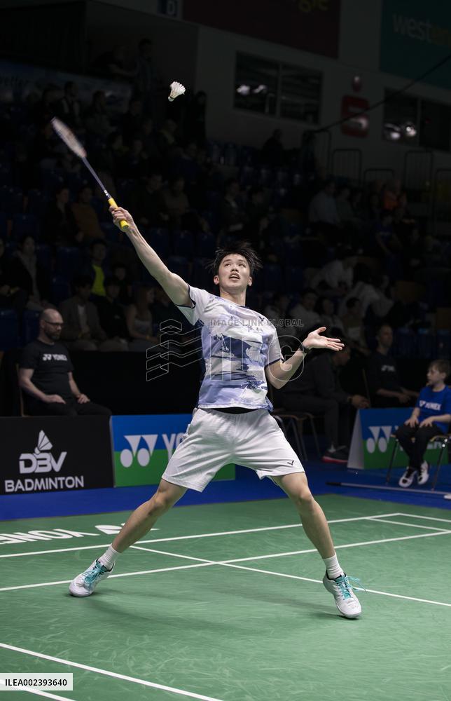 (SP)GERMANY-MUELHEIM-BADMINTON-GERMAN OPEN 2024-MEN'S SINGLES