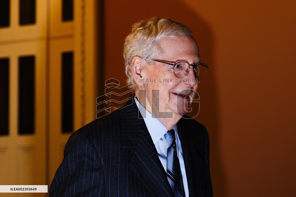 U.S.-WASHINGTON D. C.-SENATE-REPUBLICAN LEADER-ANNOUNCEMENT-STEPPING DOWN AT YEAR-END