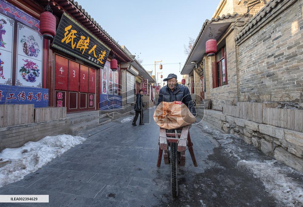 Tourists finding sedate respite in Yuxian county