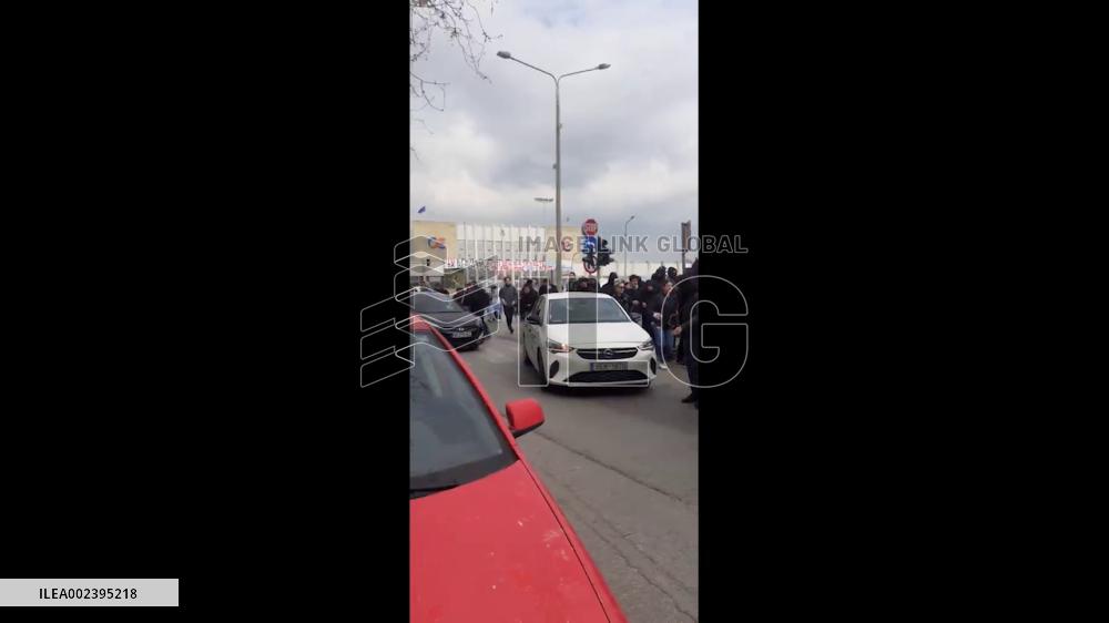 Greece: 1 Year Anniversary March For Tempe Train Crash In Thessaloniki Turns Violent