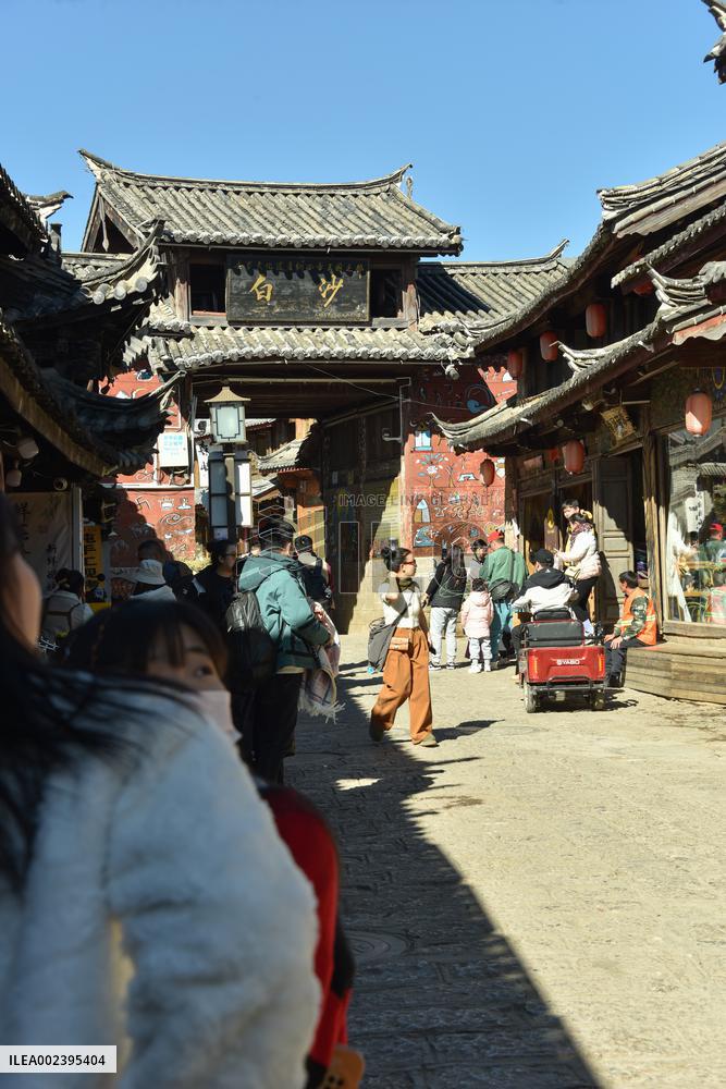 Baisha Ancient Town in Lijiang