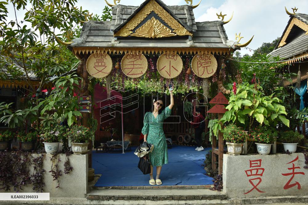 Mandiao Dai Village in Xishuangbanna