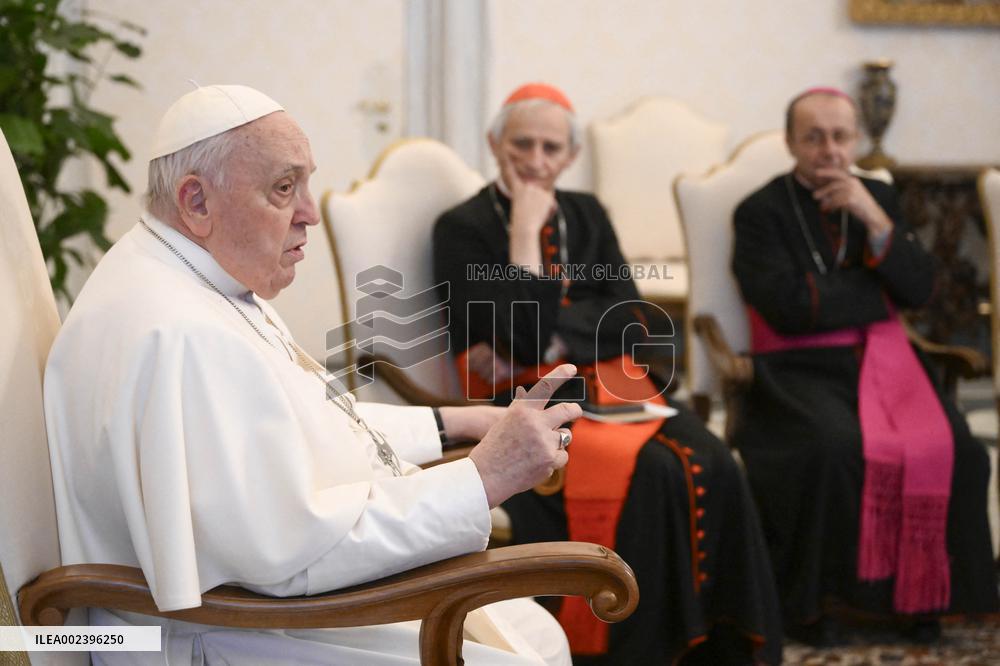 Pope Francis Receives Bishops - Vatican