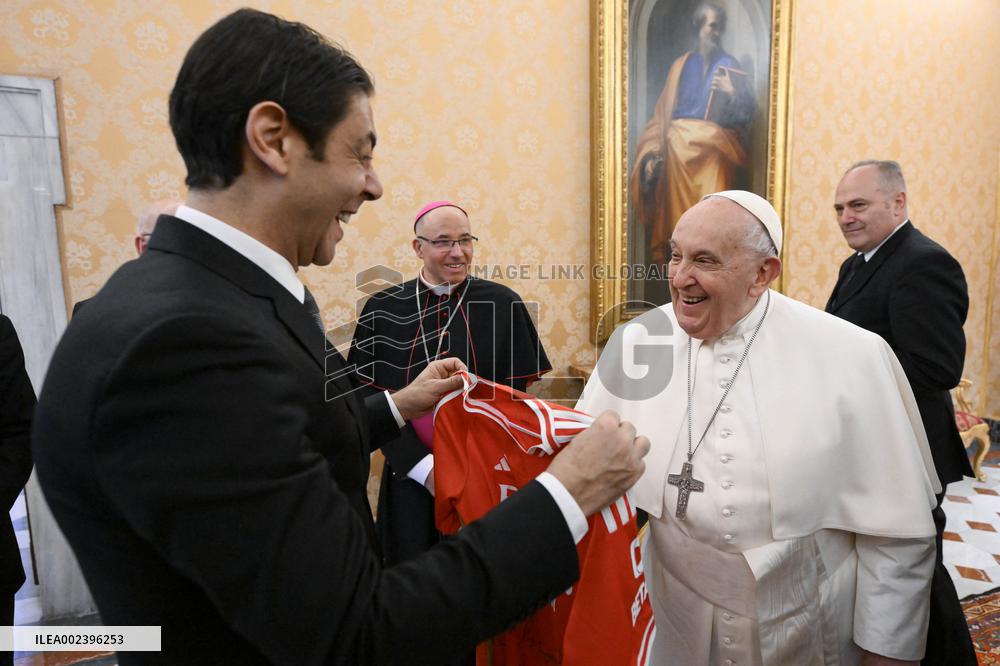 Pope Francis Receives Bishops - Vatican