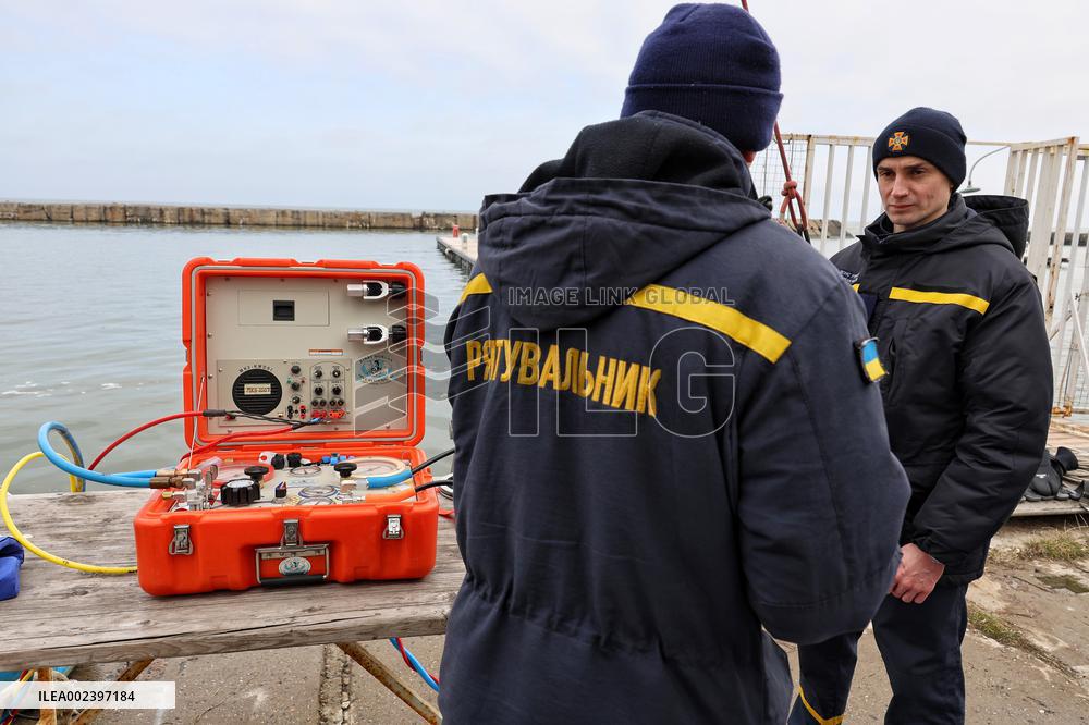 Diver training held in Odesa