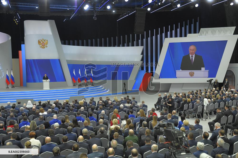 RUSSIA-MOSCOW-PUTIN-ANNUAL ADDRESS TO FEDERAL ASSEMBLY