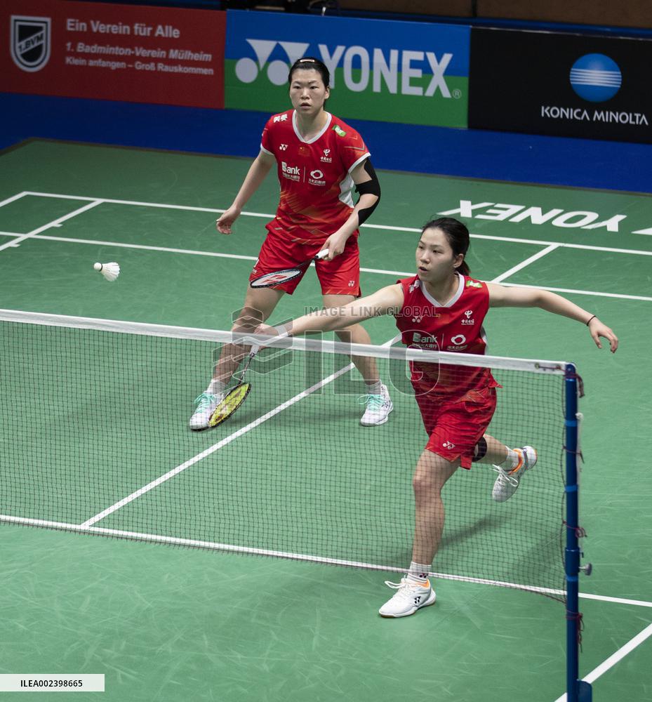 (SP)GERMANY-MUELHEIM-BADMINTON-GERMAN OPEN 2024-WOMEN'S DOUBLES