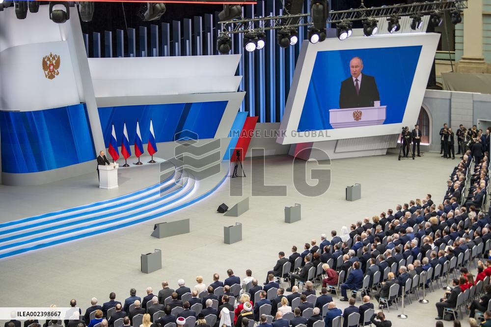 RUSSIA-MOSCOW-PUTIN-ANNUAL ADDRESS TO FEDERAL ASSEMBLY