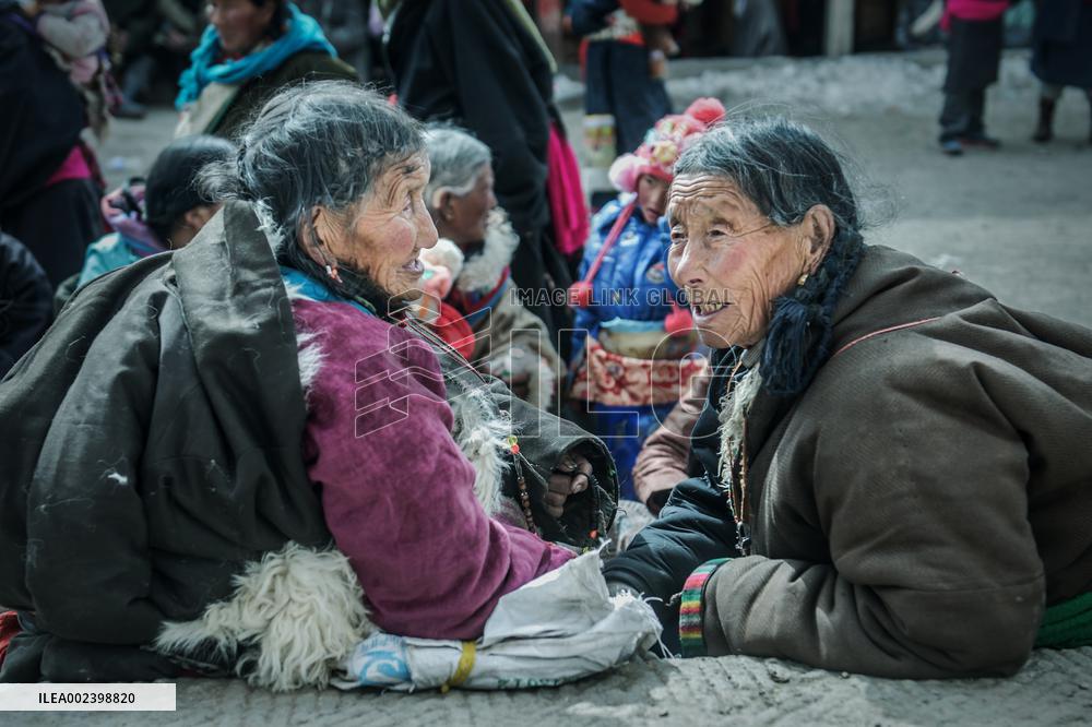 Life of the Tibetans in Zhagana