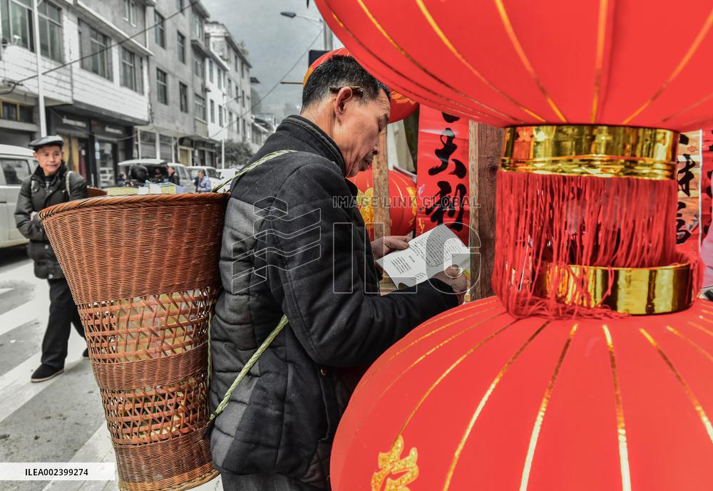 Qianjiang River Zhuoshui Ancient Town in Chongqing