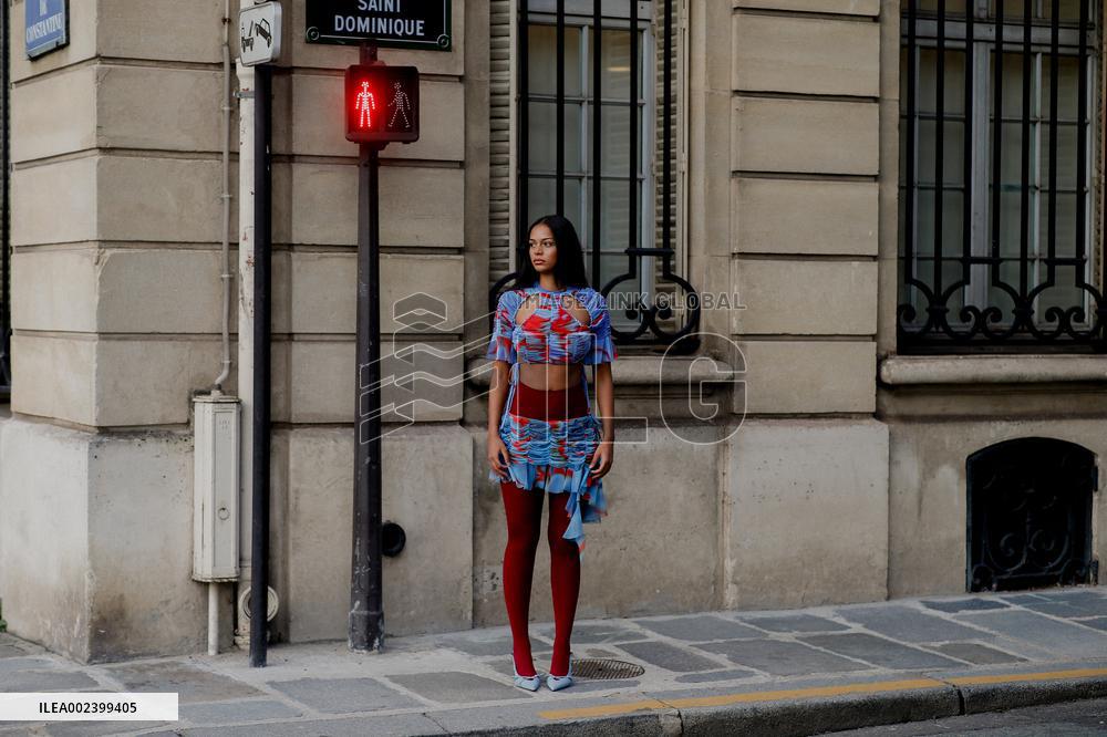 PFW - Ester Manas Street Style