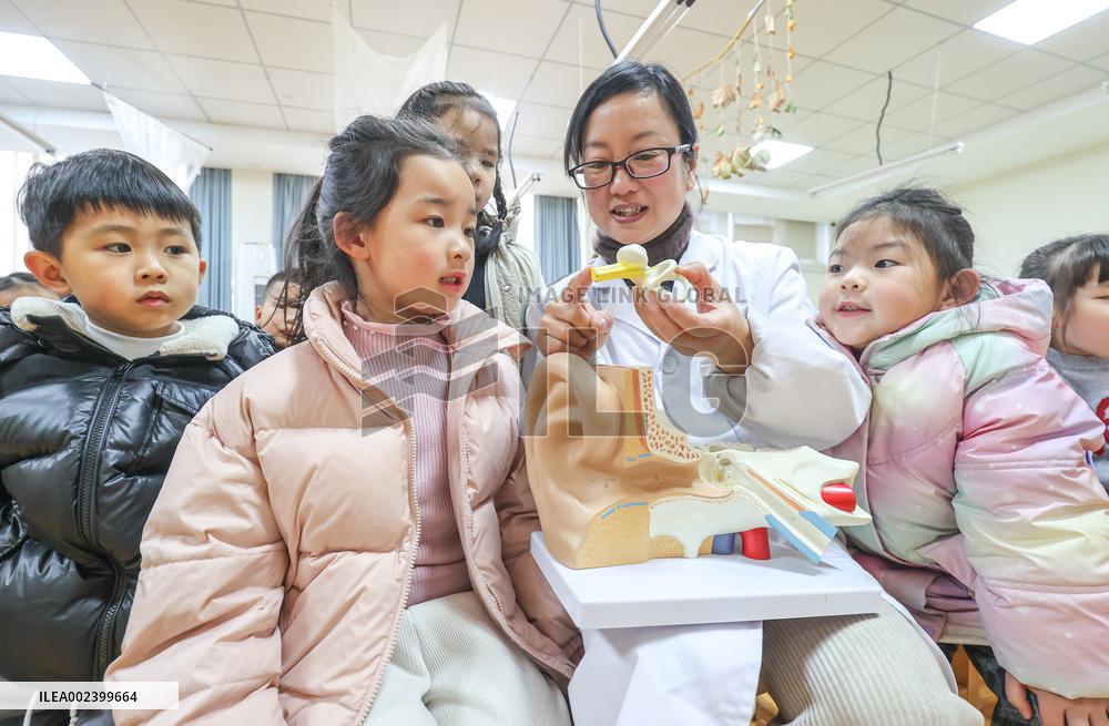 Kindergarten Ear Examination in Huzhou