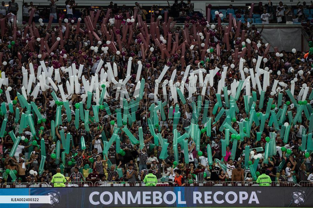 (SP)BRAZIL-RIO DE JANEIRO-FOOTBALL-RECOPA SUDAMERICANA-FLUMINENSE VS LDU QUITO