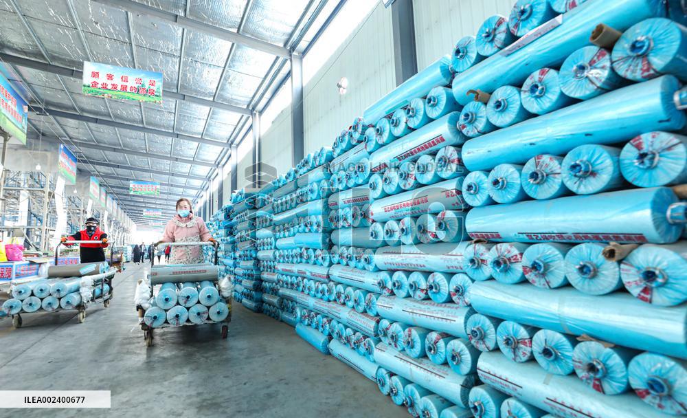 Agricultural Material Production in Zhangye