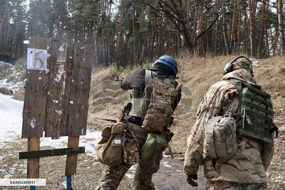 Regular drill of National Guard takes place in Kharkiv region
