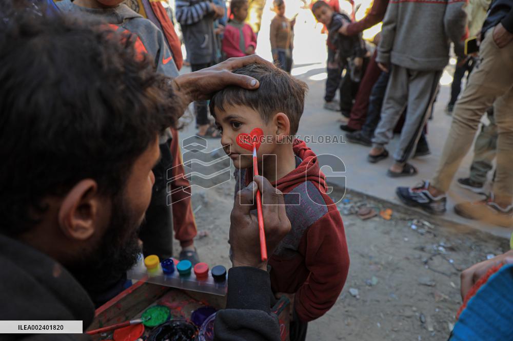 MIDEAST-GAZA-CONFLICT-CHILDREN