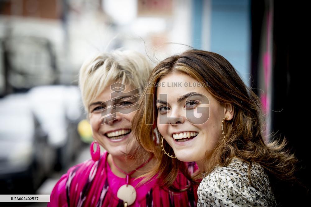 Princess Laurentien And Eloise Van Oranje At My Lima Lima Store Presentation - The Hague