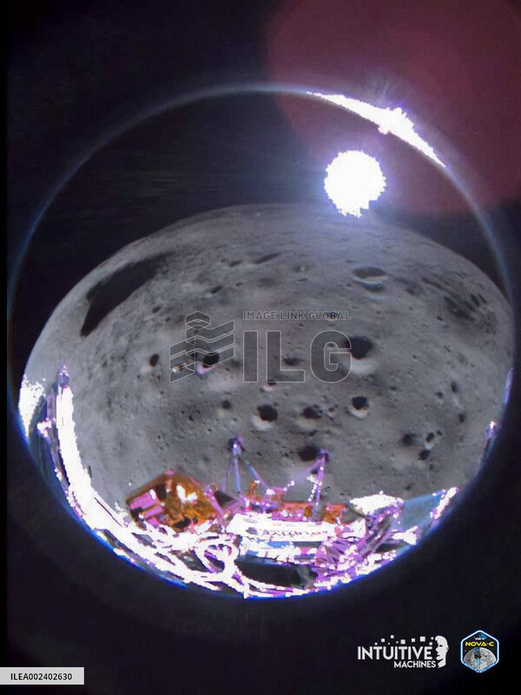 Odysseus Sends His First Images Of The Southern Moon