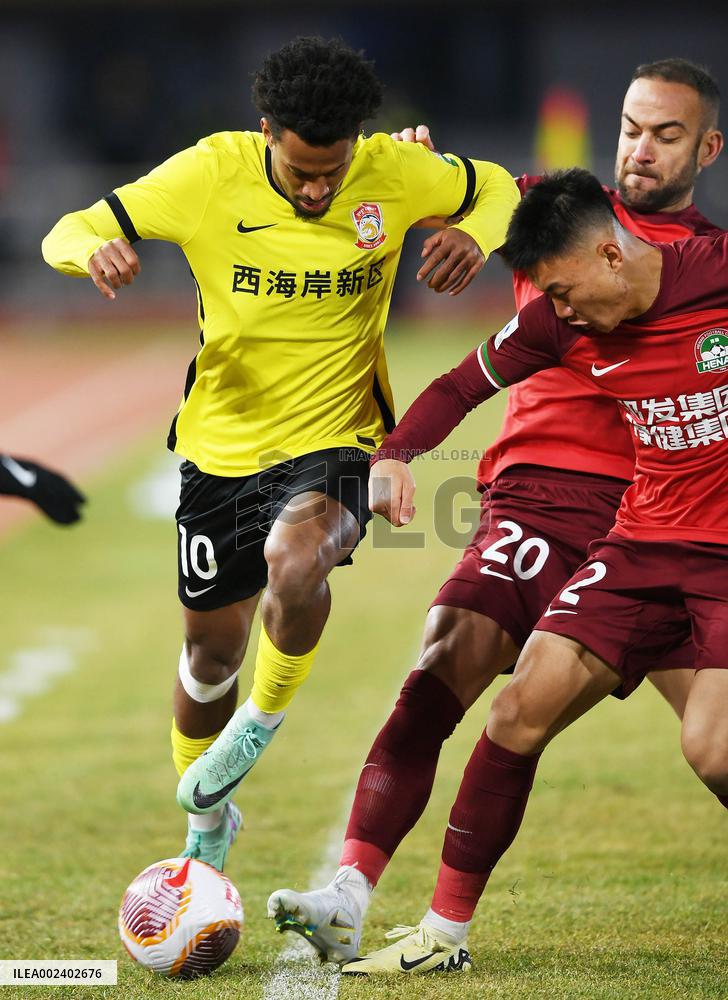 (SP)CHINA-QINGDAO-FOOTBALL-CSL-QINGDAO VS HENAN (CN)