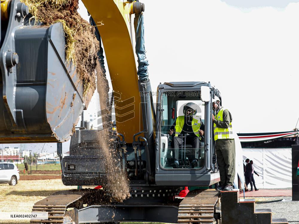 KENYA-NAIROBI-TALANTA SPORTS CITY-GROUNDBREAKING CEREMONY