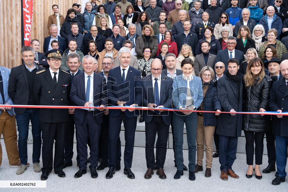 Inauguration of French Ski Federation's (FFS) headquarter - Annecy