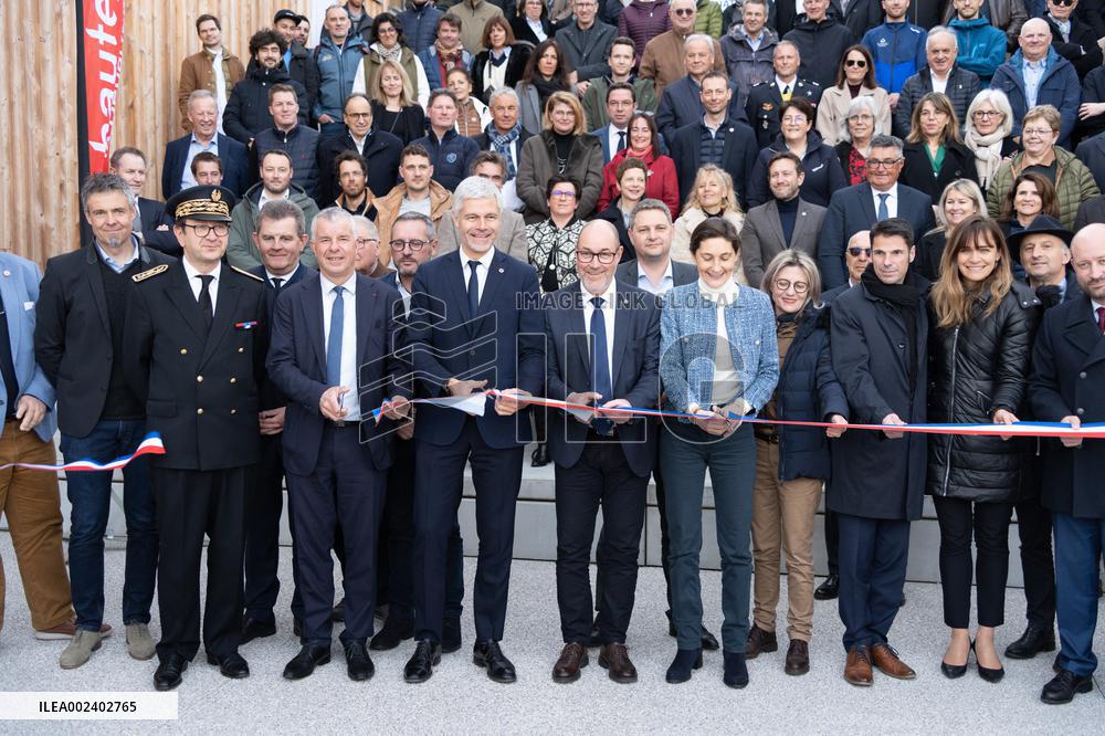 Inauguration of French Ski Federation's (FFS) headquarter - Annecy