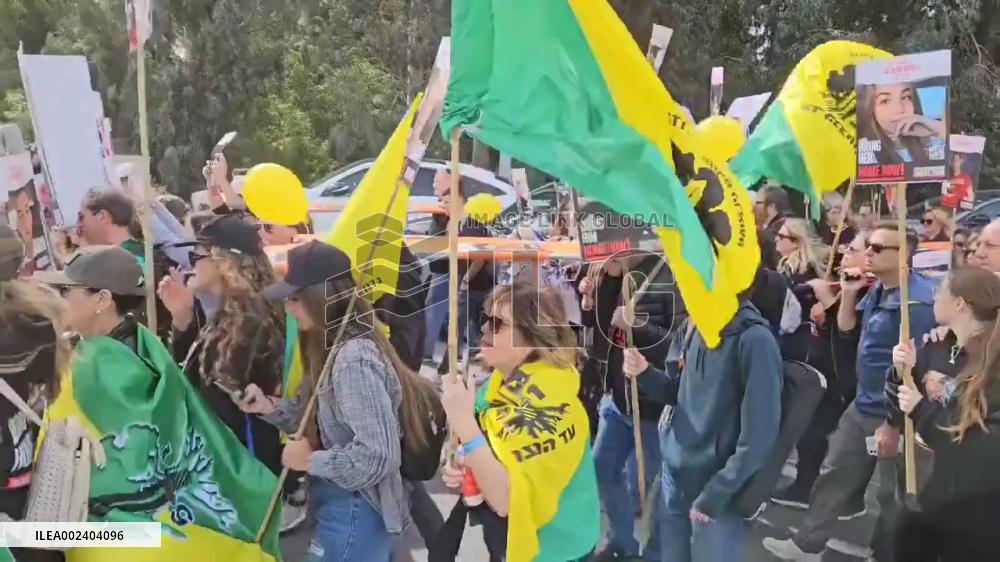 Israel: Families And Supporters March In Beit Shemesh To Demand Release Of Hostages In Gaza 3