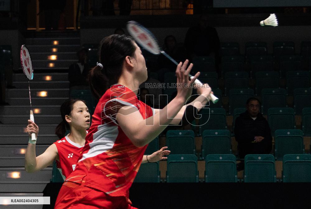 (SP)GERMANY-MUELHEIM-BADMINTON-GERMAN OPEN 2024-WOMEN'S DOUBLES