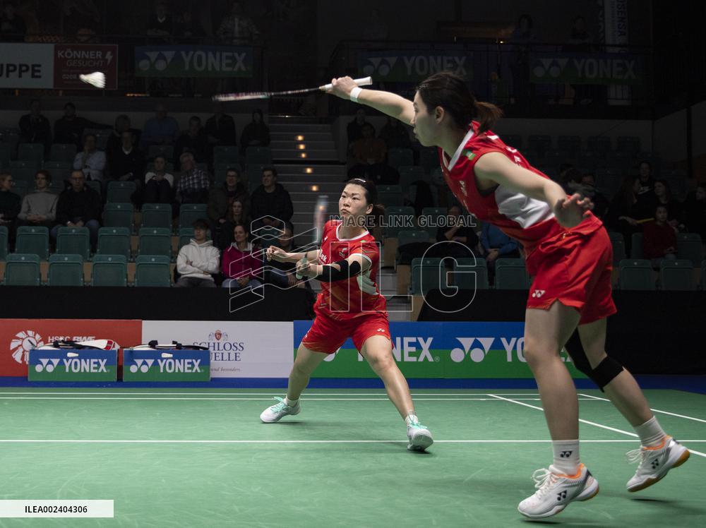 (SP)GERMANY-MUELHEIM-BADMINTON-GERMAN OPEN 2024-WOMEN'S DOUBLES
