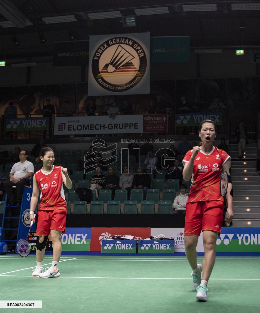 (SP)GERMANY-MUELHEIM-BADMINTON-GERMAN OPEN 2024-WOMEN'S DOUBLES