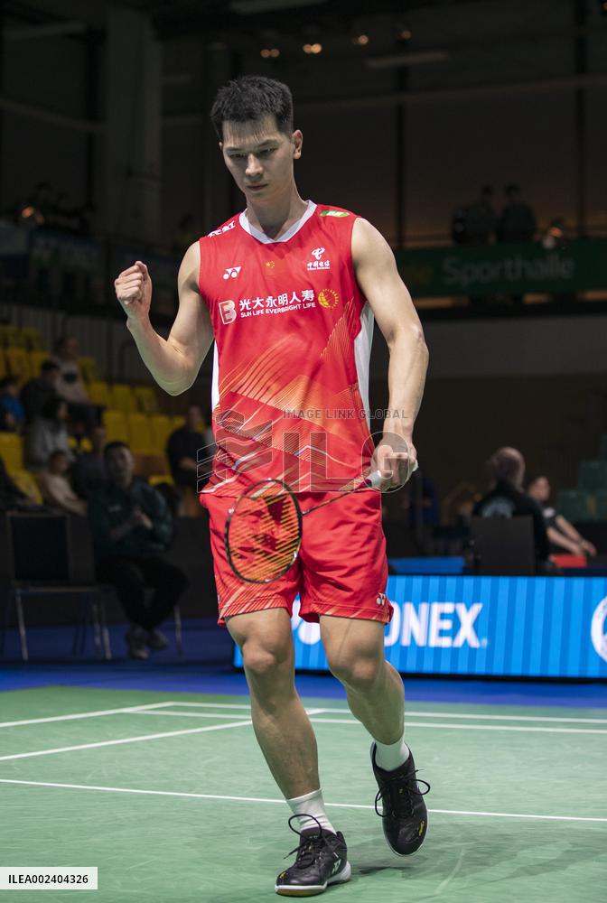 (SP)GERMANY-MUELHEIM-BADMINTON-GERMAN OPEN 2024-MEN'S SINGLES