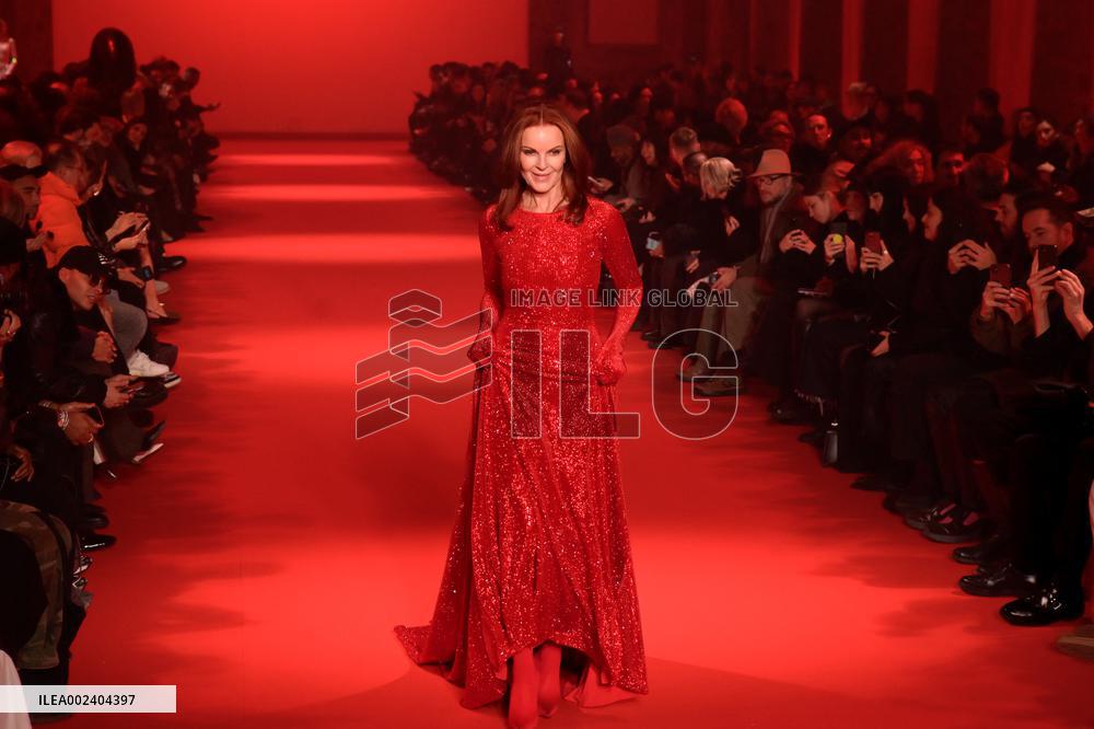 PFW - Marcia Cross Models For Vetements