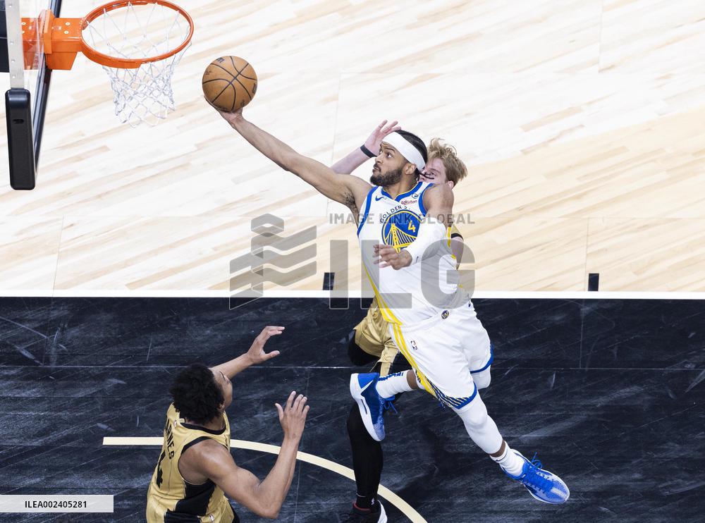 (SP)CANADA-TORONTO-NBA-WARRIORS VS RAPTORS