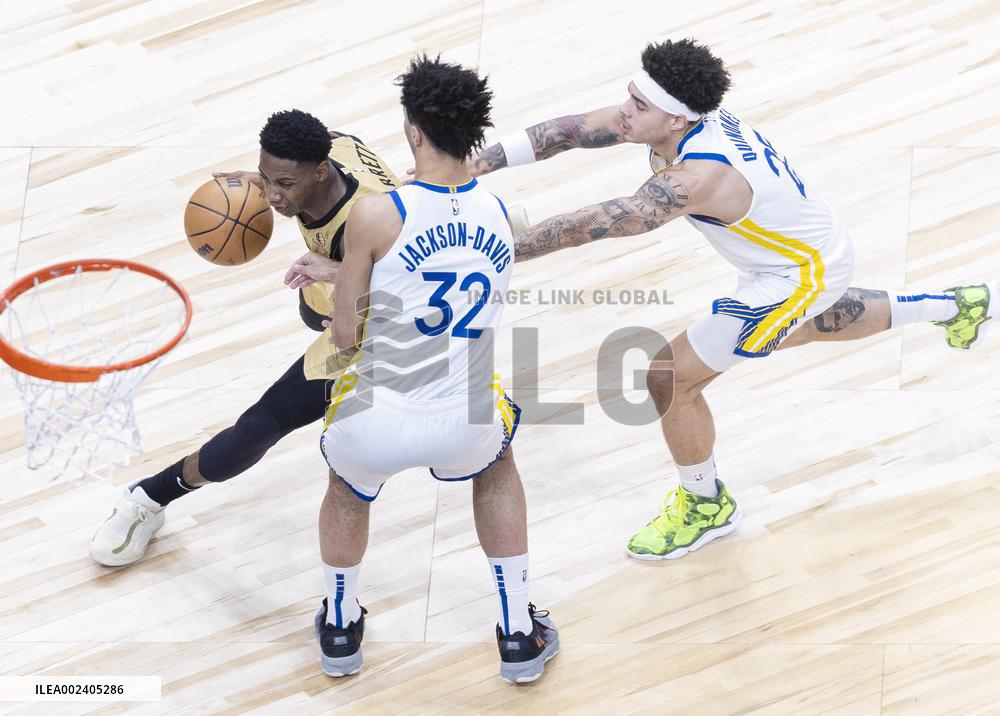 (SP)CANADA-TORONTO-NBA-WARRIORS VS RAPTORS
