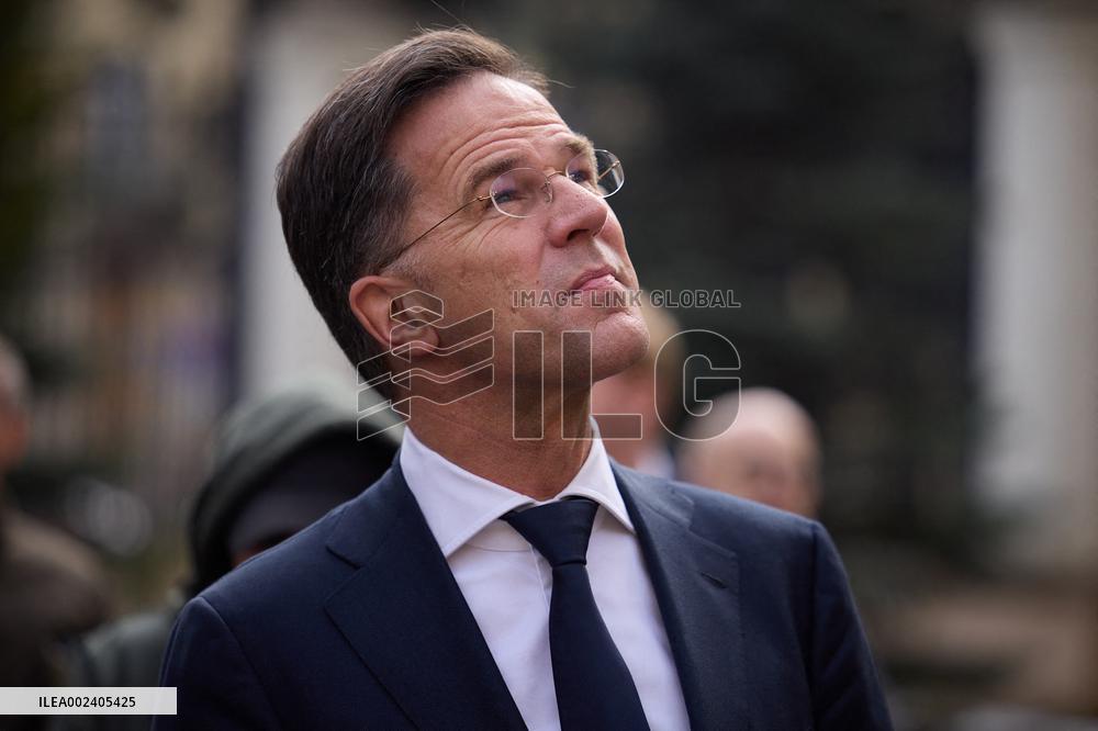 Zelensky And Rutte Meet In Kharkiv - Ukraine