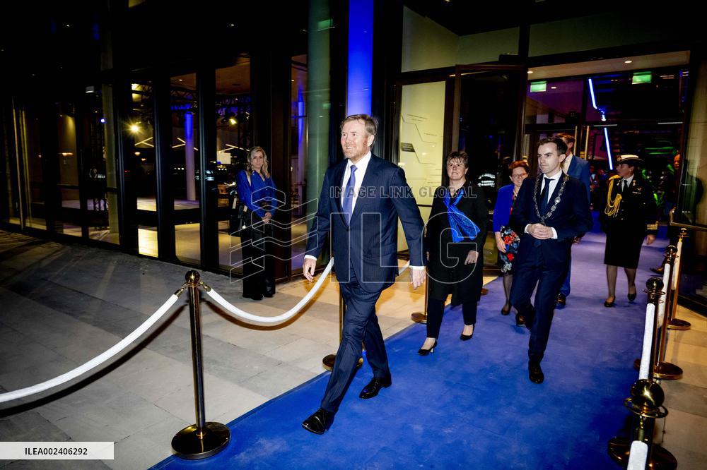 King Willem Alexander Opens The New Theater - Den Bosch