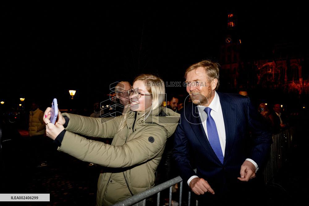 King Willem Alexander Opens The New Theater - Den Bosch