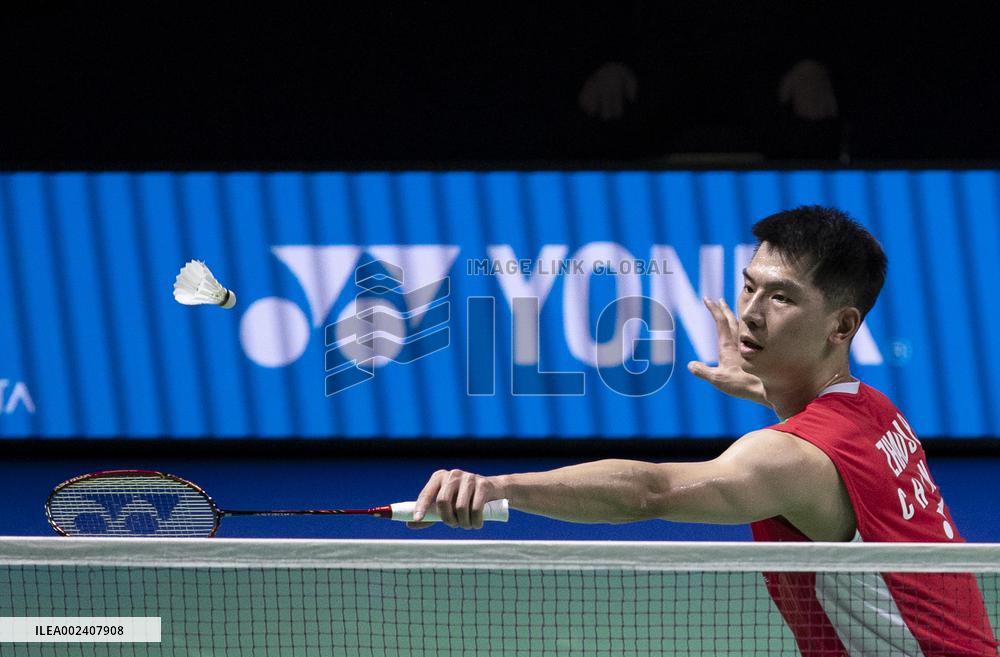 (SP)GERMANY-MUELHEIM-BADMINTON-GERMAN OPEN 2024-MEN'S SINGLES-SEMIFINAL