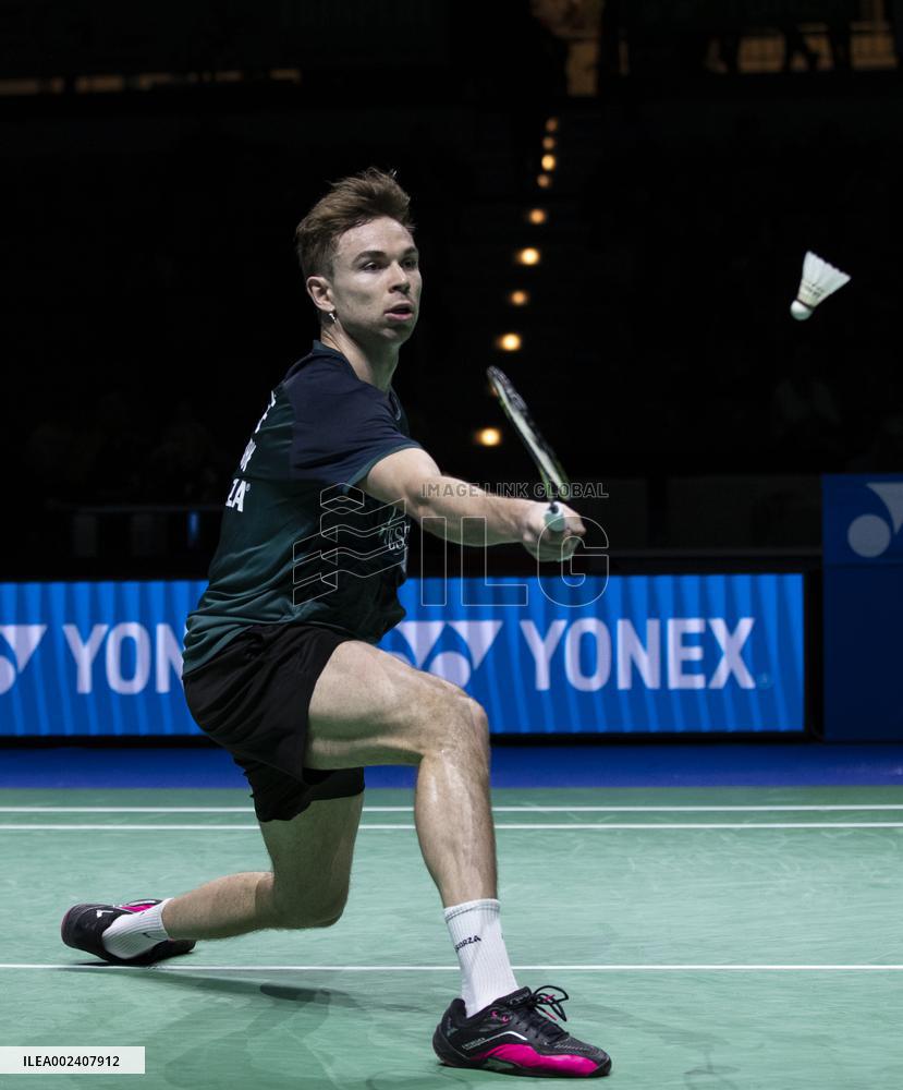 (SP)GERMANY-MUELHEIM-BADMINTON-GERMAN OPEN 2024-MEN'S SINGLES-SEMIFINAL