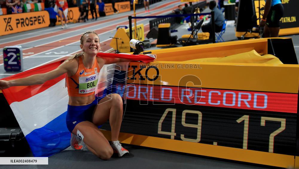 (SP)BRITAIN-GLASGOW-ATHLETICS-WORLD ATHLETICS INDOOR CHAMPIONSHIPS
