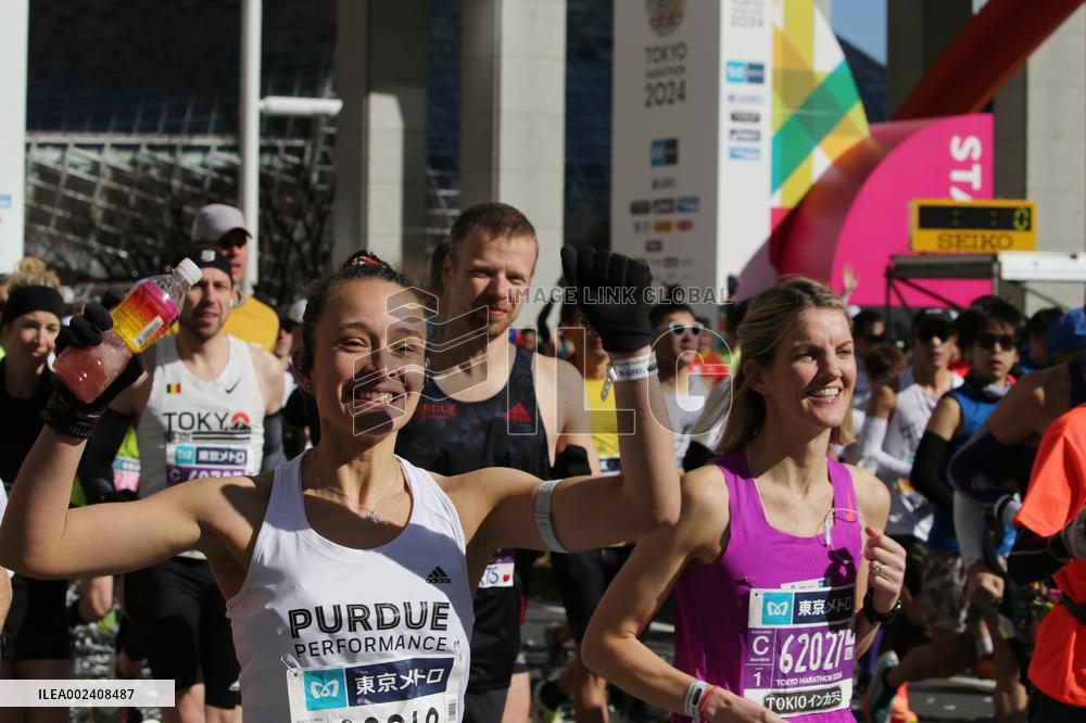 (SP)JAPAN-TOKYO-MARATHON
