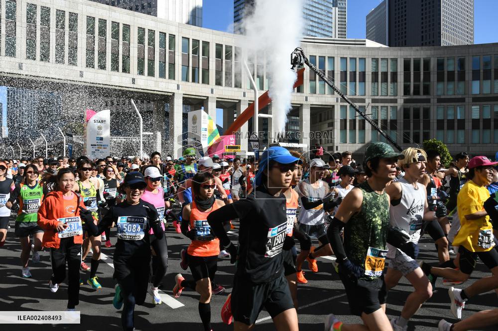 (SP)JAPAN-TOKYO-MARATHON