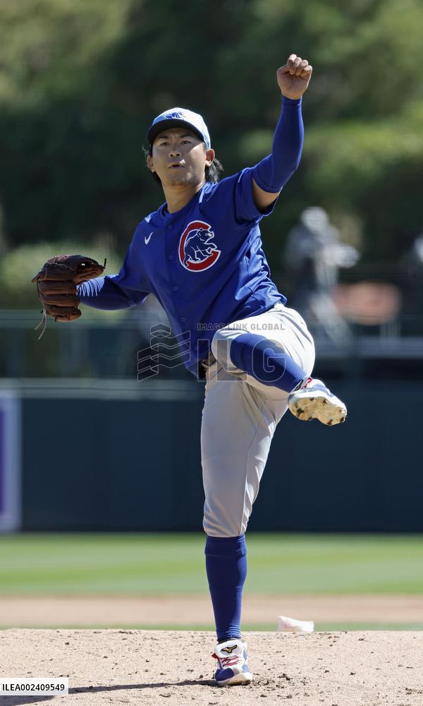 Baseball: MLB spring training game