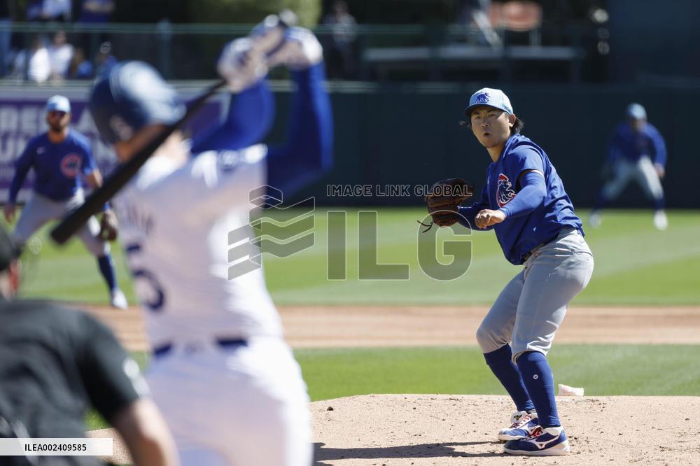 Baseball: MLB spring training game