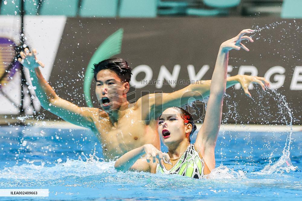 (SP)PHILIPPINES-NEW CLARK CITY-ARTISTIC SWIMMING-ASIAN AGE GROUP AQUATICS CHAMPIONSHIPS