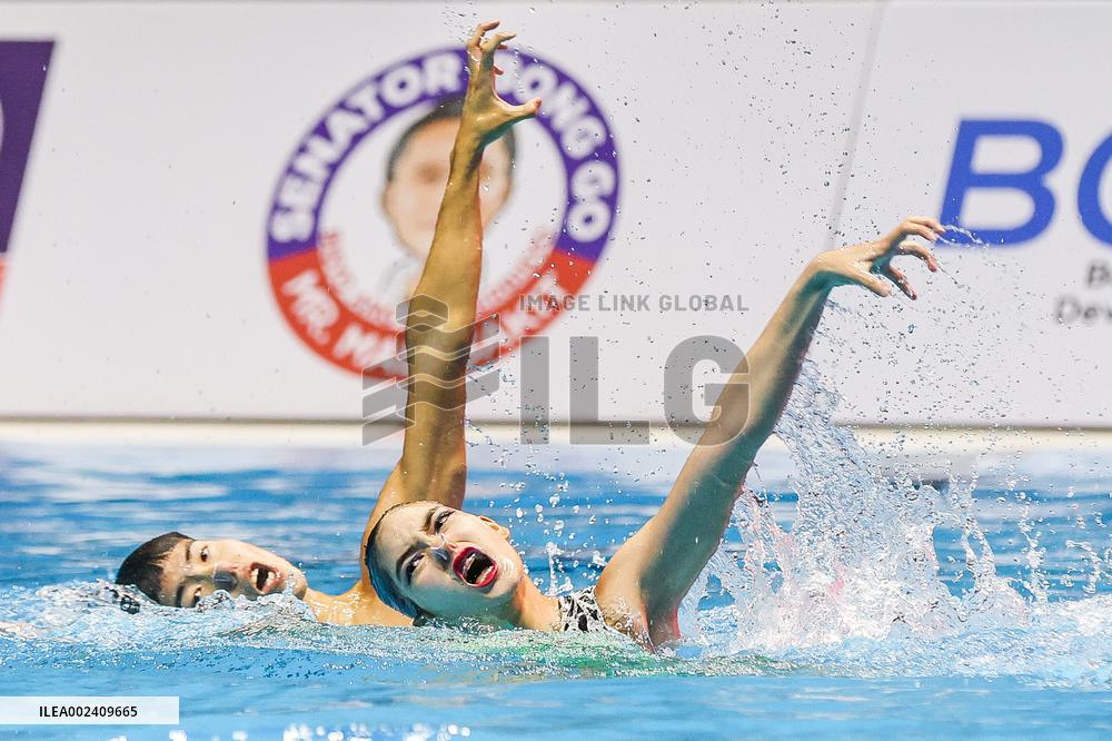 (SP)PHILIPPINES-NEW CLARK CITY-ARTISTIC SWIMMING-ASIAN AGE GROUP AQUATICS CHAMPIONSHIPS