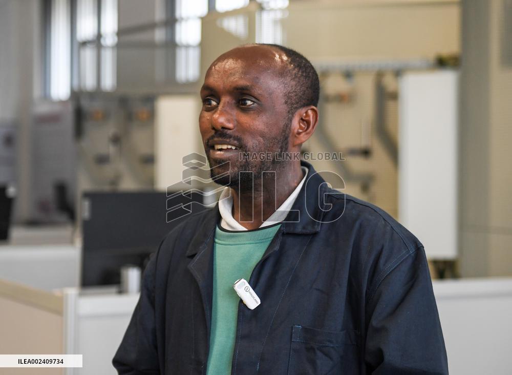 ETHIOPIA-ADDIS ABABA-LUBAN WORKSHOP-TEACHER