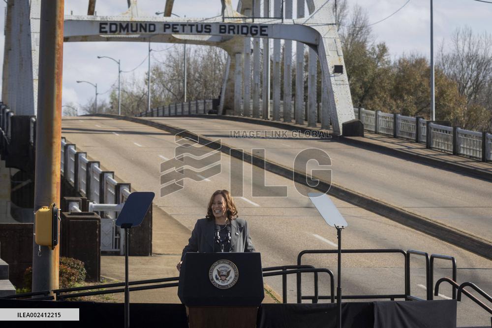 AL: Vice President Harris visits Selma, AL